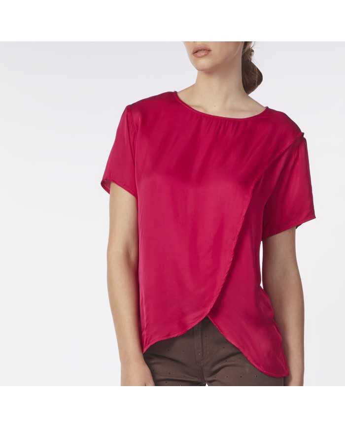 CafèNoir Blusa Rosso - Glamour Calzature CafèNoir Blusa Rosso - Glamour Calzature