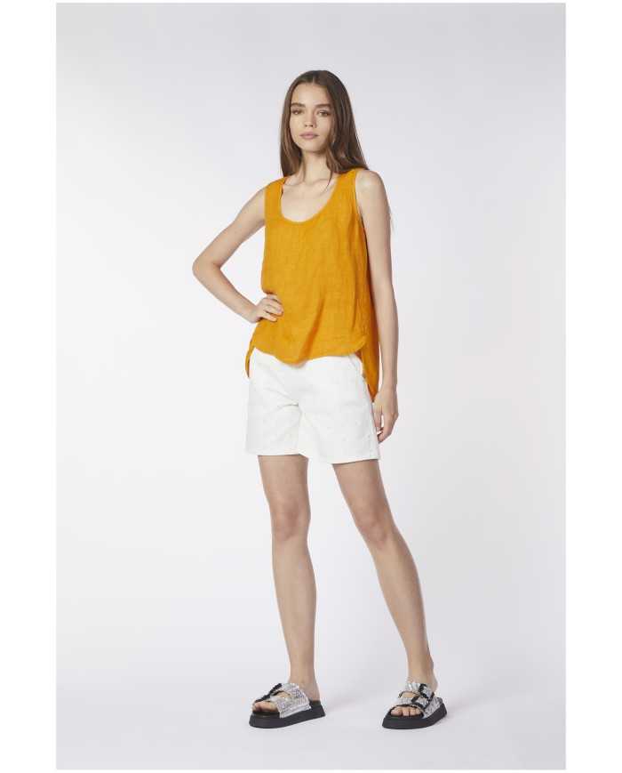 CafèNoir Top Arancio - Glamour Calzature