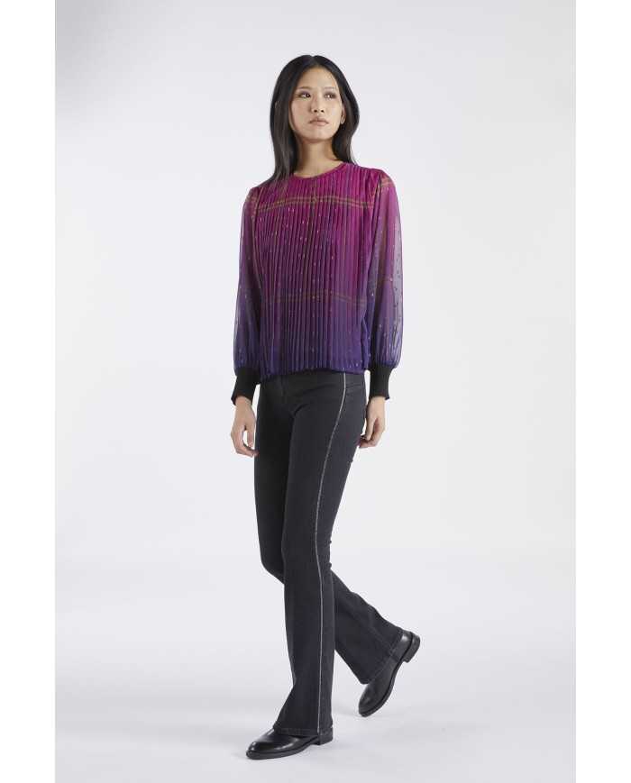 CafèNoir Camicia Viola - Glamour Calzature CafèNoir Camicia Viola - Glamour Calzature