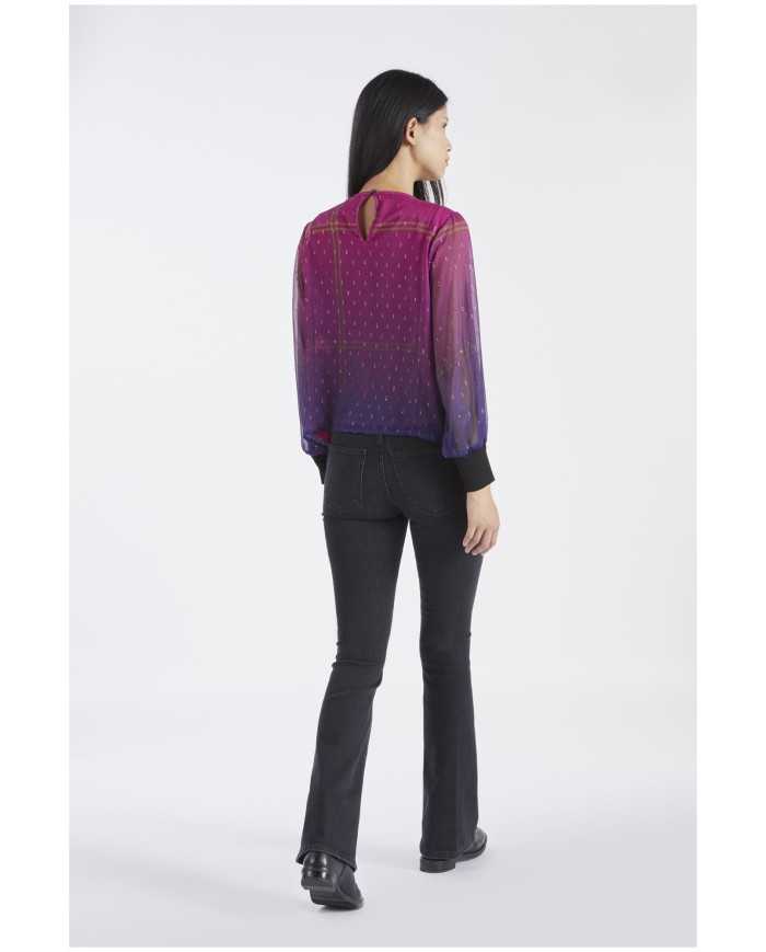 CafèNoir Camicia Viola - Glamour Calzature CafèNoir Camicia Viola - Glamour Calzature