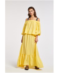 CafèNoir Blusa Giallo - Glamour Calzature CafèNoir Blusa Giallo - Glamour Calzature