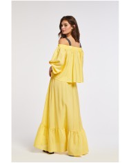 CafèNoir Blusa Giallo - Glamour Calzature