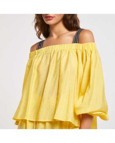 CafèNoir Blusa Giallo - Glamour Calzature