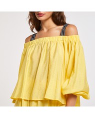 CafèNoir Blusa Giallo - Glamour Calzature