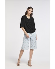CafèNoir Blusa Nero - Glamour Calzature CafèNoir Blusa Nero - Glamour Calzature