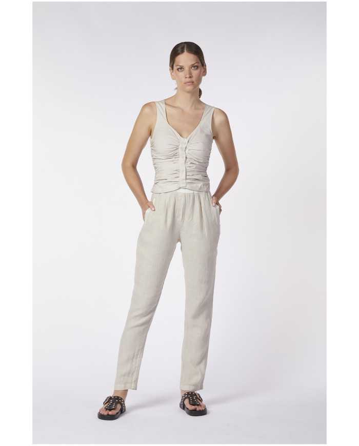 CafèNoir Top Beige - Glamour Calzature