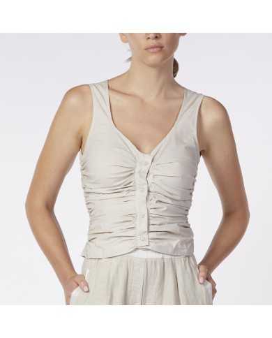 CafèNoir Top Beige - Glamour Calzature CafèNoir Top Beige - Glamour Calzature