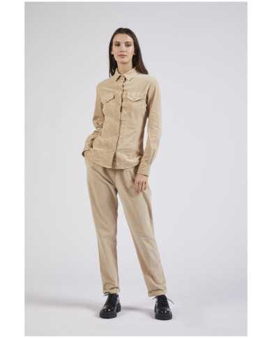 CafèNoir Camicia Beige - Glamour Calzature CafèNoir Camicia Beige - Glamour Calzature