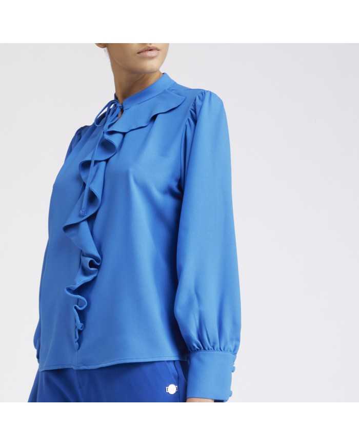 CafèNoir Blusa Azzurro - Glamour Calzature