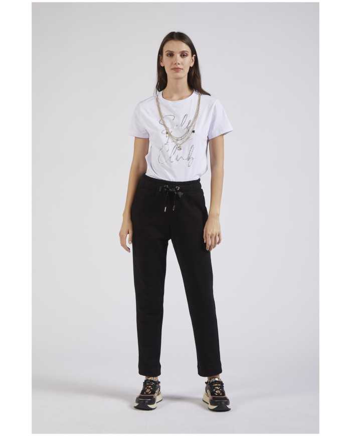 CafèNoir Pantalone Nero - Glamour Calzature CafèNoir Pantalone Nero - Glamour Calzature