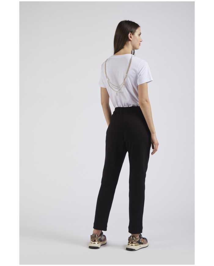 CafèNoir Pantalone Nero - Glamour Calzature CafèNoir Pantalone Nero - Glamour Calzature