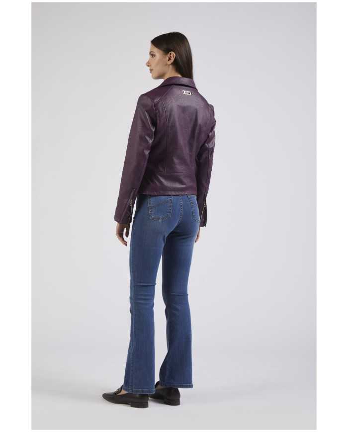 CafèNoir Chiodo imbottito Viola - Glamour Calzature