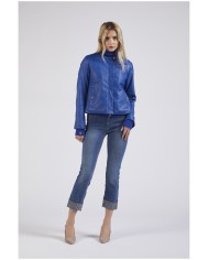 CafèNoir Chiodo imbottito Azzurro - Glamour Calzature