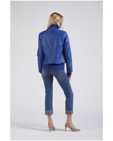 CafèNoir Chiodo imbottito Azzurro - Glamour Calzature