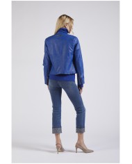 CafèNoir Chiodo imbottito Azzurro - Glamour Calzature