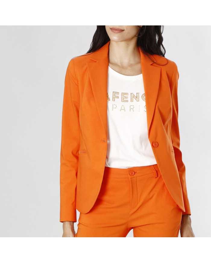 CafèNoir Giacca donna Arancio - Glamour Calzature
