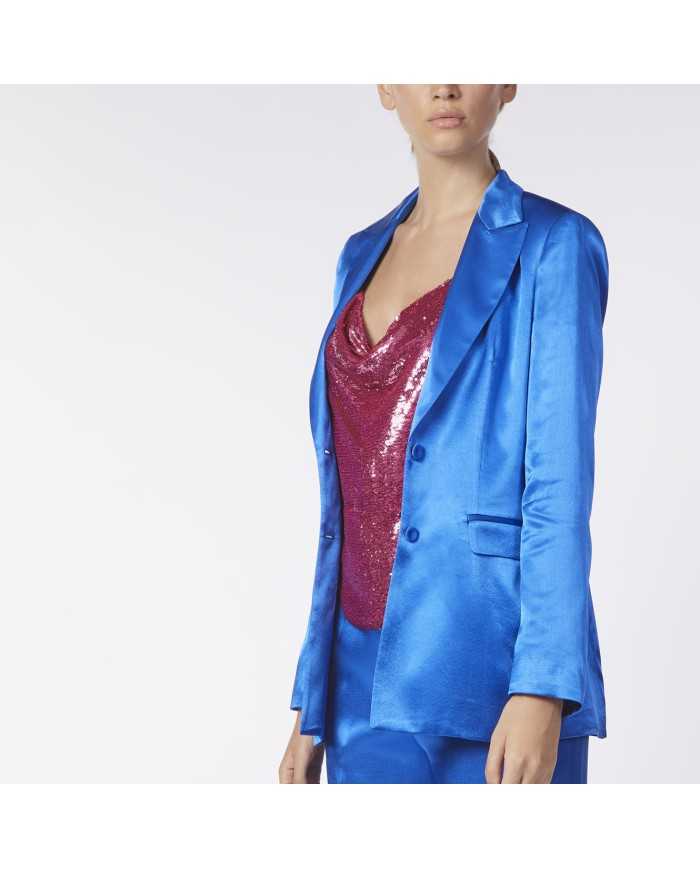 CafèNoir Giacca donna Azzurro - Glamour Calzature