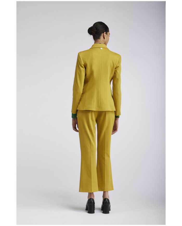 CafèNoir Giacca monopetto Giallo - Glamour Calzature