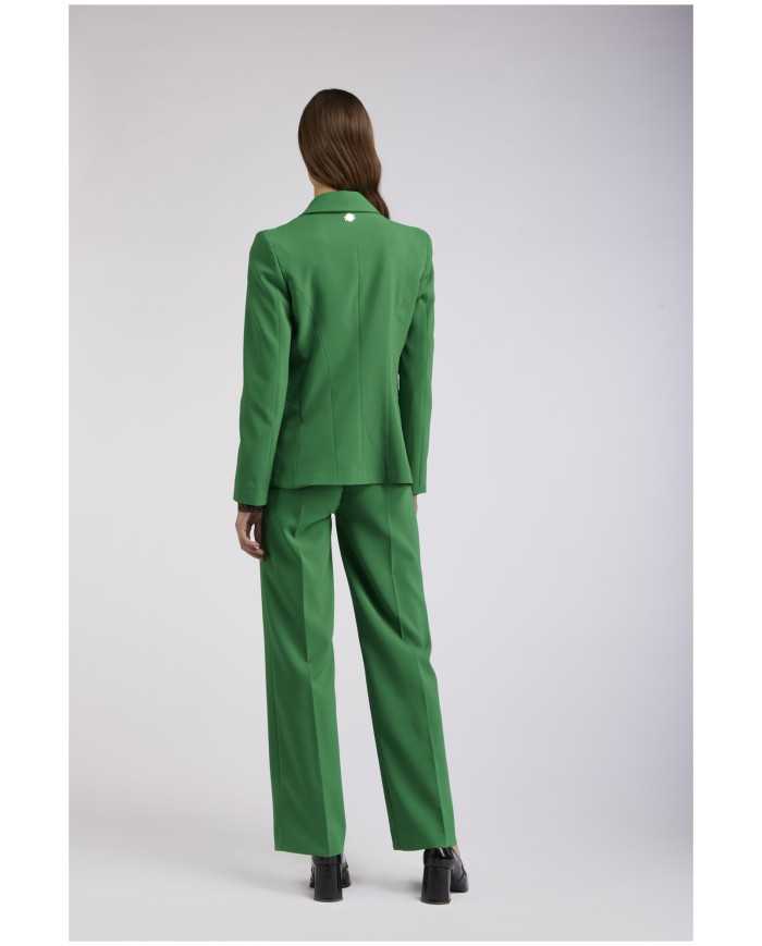 CafèNoir Giacca monopetto Verde - Glamour Calzature